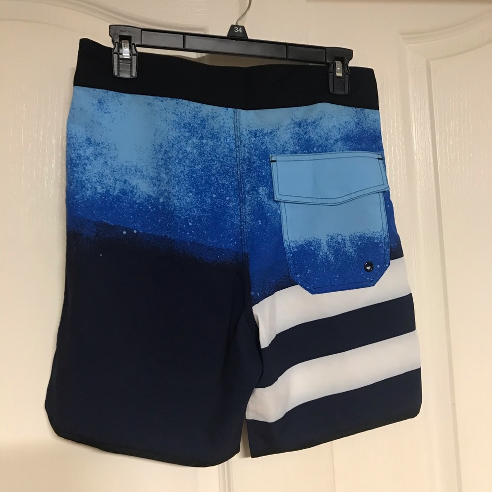 Oakley multi-colored swim trunks